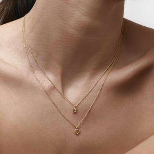 Silk & Steel Jewellery Superfine Mini Olympia Necklace Silver