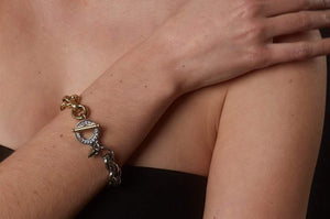 Silk & Steel Two-tone Heirloom bracelet