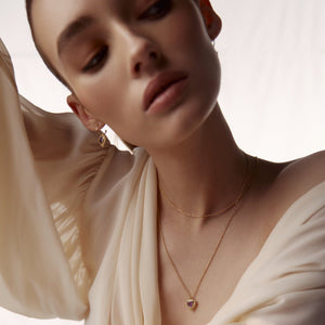 Silk rope online gold chain