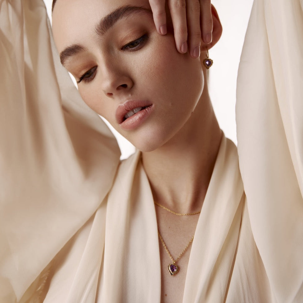 Silk & Steel Jewellery Fine Rope Necklace Gold