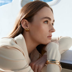Silk & Steel Jewellery Valentina Stud Earrings Silver