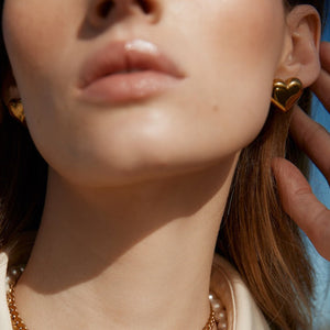 Silk & Steel Jewellery Valentina Stud Earrings Silver