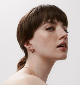 Silk & Steel Jewellery Mini Tiger's Eye Studs Gold