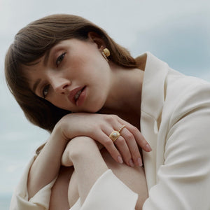 Silk & Steel Jewellery Nautica Hoops Gold
