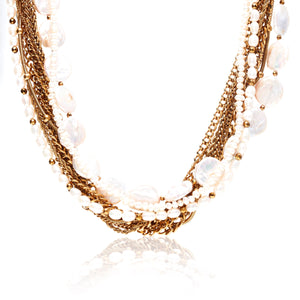 Silk & Steel Jewellery St Tropez Necklace Silver