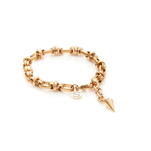 Silk & Steel Jewellery Capri Bracelet Gold