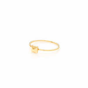 Silk & Steel Jewellery Superfine Mini Olympia Ring Gold
