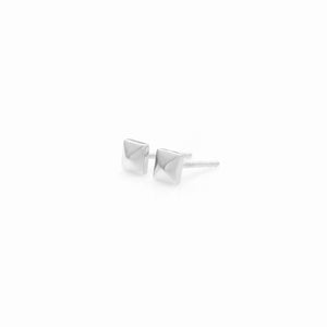 Silk & Steel Jewellery Superfine Mini Olympia Studs Silver