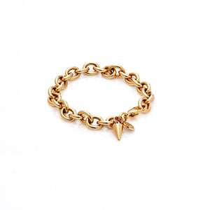 Silk & Steel Muse Chain Bracelet Gold