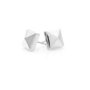 Silk & Steel Jewellery Olympia Stud Earrings Silver