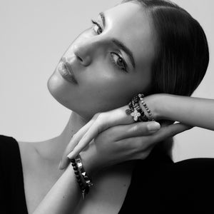 Silk & Steel Jewellery All For One Gemstone Bracelet Picture Jasper Silver
