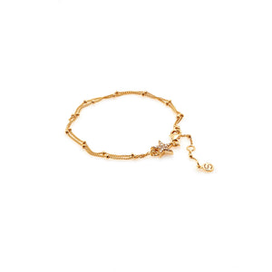 Silk & Steel Jewellery Lumiere Bracelet Gold - Christmas Jewellery