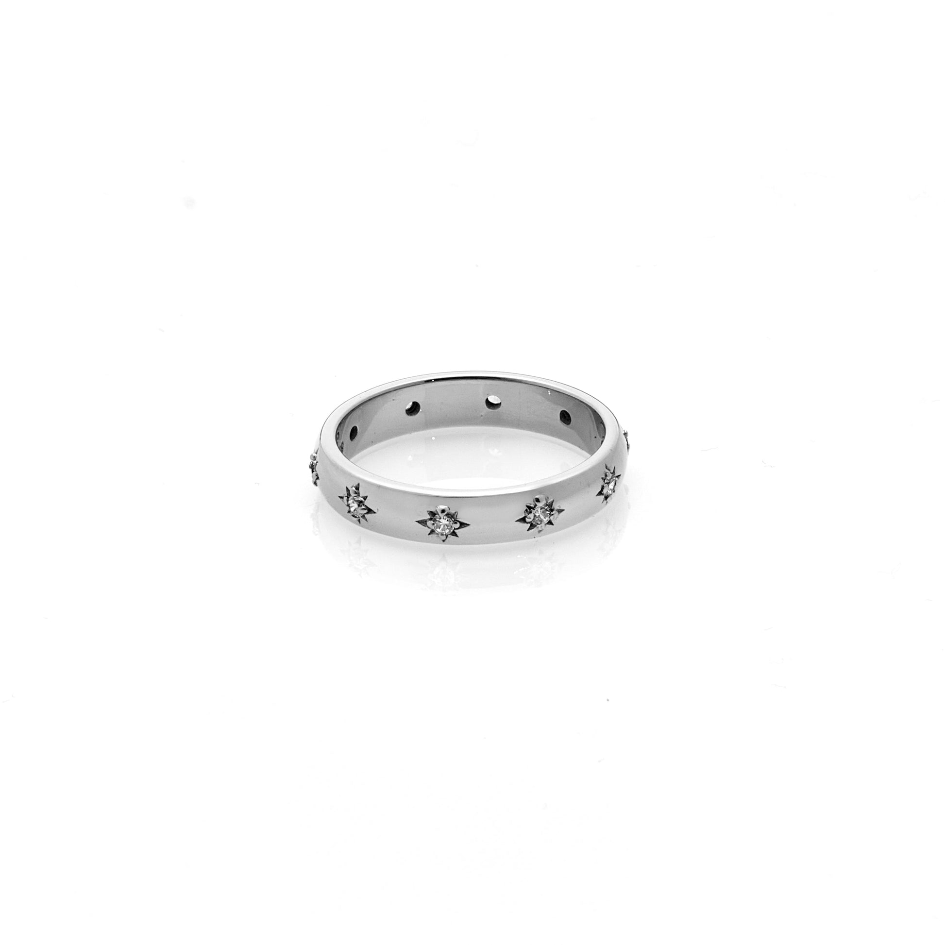 Silk & Steel Jewellery Lumiere Ring Silver - Christmas Jewellery