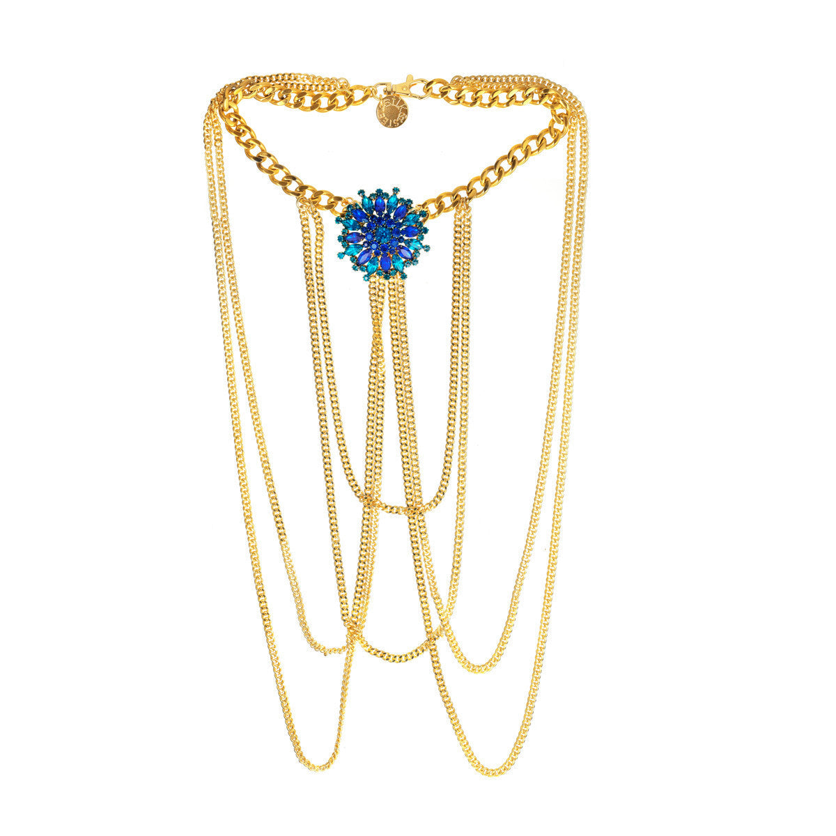 Silk&Steel Jewellery - Vintage Couture Envy Body Harness