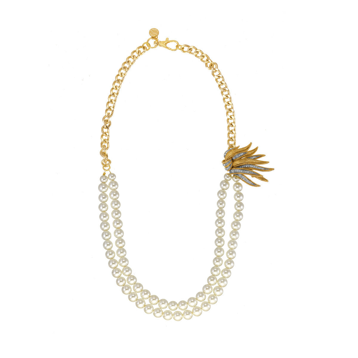 Silk&Steel Jewellery - Vintage Couture Flamboyant Necklace 