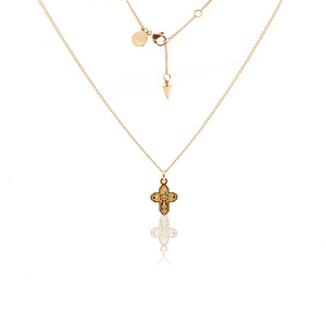 Silk & Steel x Gin Wigmore Superstition Club - O.G. - Gold Cross Necklace