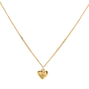 Silk & Steel x Gin Wigmore Superstition Club Heart Necklace Gold